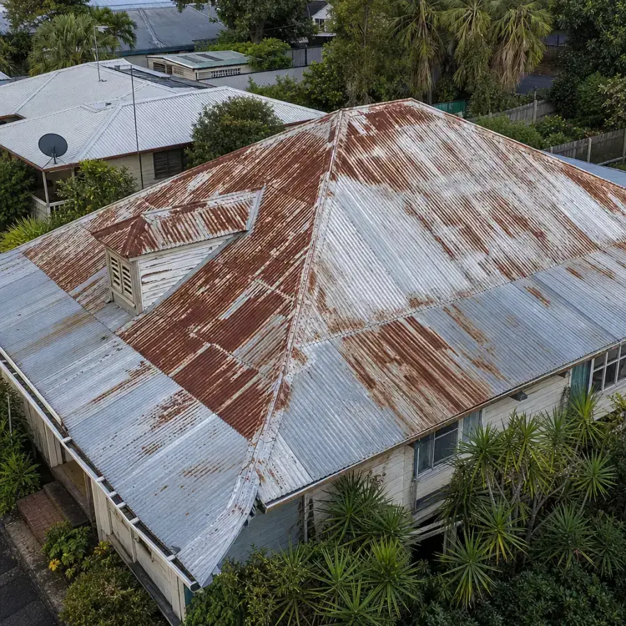 Metal Roof Replacement in Wyong โ before