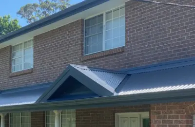New Colorbond roof and gutters — Central Coast